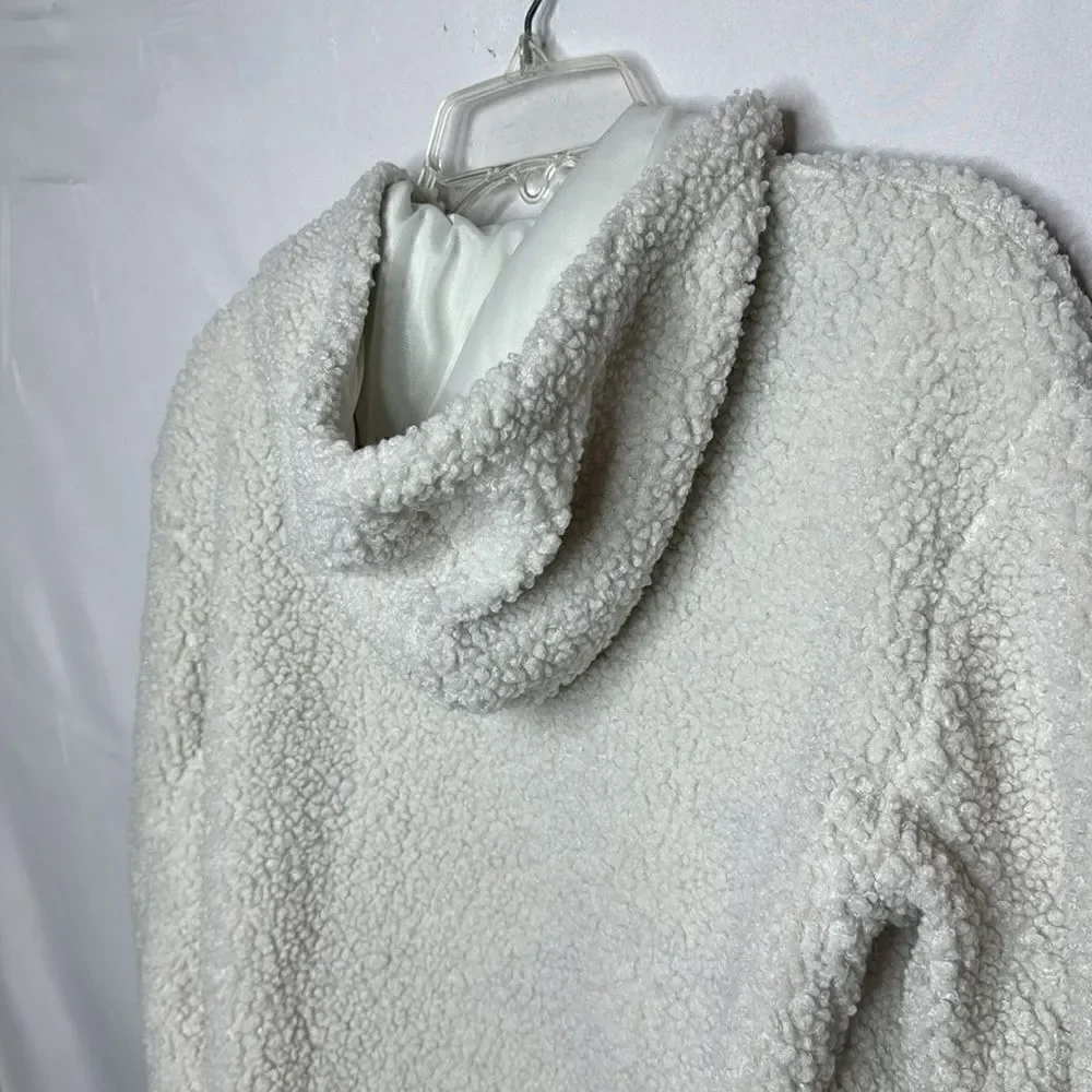 Men’s Adidas Sherpa Fleece Full Zip Hoodie. Size Small.‎